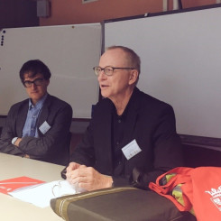 The principal investigators of the HESTIA and FACSK research teams, Prof. Hans Grietens and Prof. Lennart Nygren